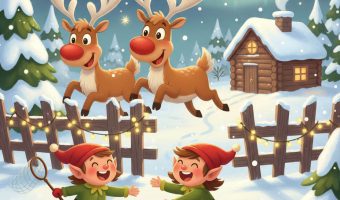 Alarm am Nordpol! Die Rentiere sind los!