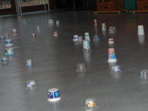 Alltagsmaterial Jogurtbecher