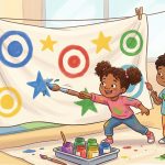 Fechten im Kindergarten: Kreative Spielanleitung mit Pinsel & Farbe