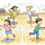 Bühne frei für kleine Eisprinzessinnen: Eiskunstlauf in der Turnhalle