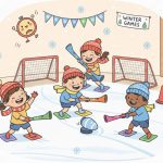 Eishockey-Fieber in der Turnhalle: Ein rasantes Mannschaftsspiel für kleine Profis