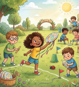 Diskus werfen für Kinder: Spielidee für Kita & Sportverein