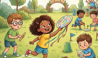 Diskus werfen für Kinder: Spielidee für Kita & Sportverein