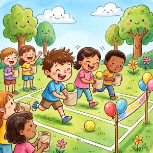 Staffellauf für Kinder: Lustige Ideen & Varianten für Kita und Garten