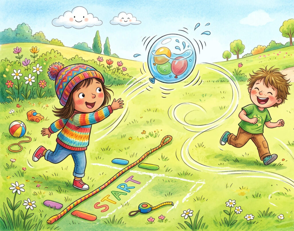 Kugelstoßen mit Kindern: Die spaßige (und sichere) Variante für Kita & Garten