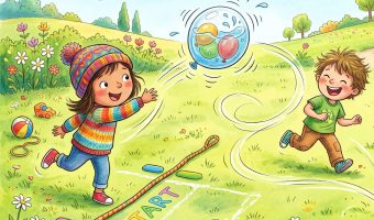 Kugelstoßen mit Kindern: Die spaßige (und sichere) Variante für Kita & Garten