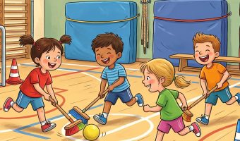 Hockey für Kinder: Der rasante Mannschaftssport für Kindergarten und Zuhause