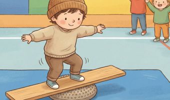 Snowboard-Feeling ohne Schnee: Das Balance-Abenteuer für die Turnhalle