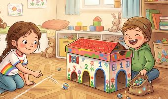 Das Murmelhaus: Alte Murmelspiele neu entdecken und kinderleicht selber basteln