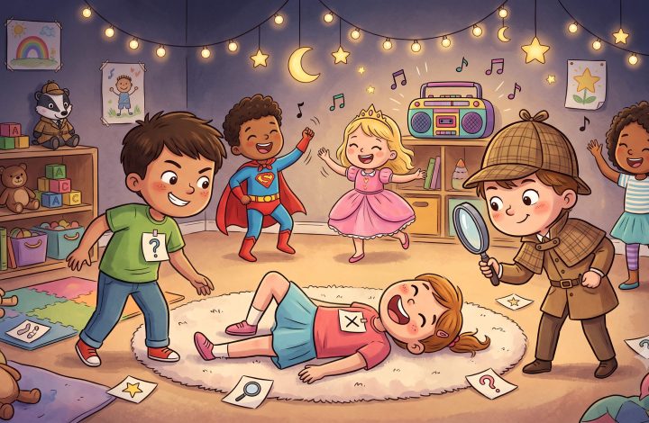 Mord im Dunkeln: Der spannende Spiele-Klassiker für den Detektiv-Kindergeburtstag