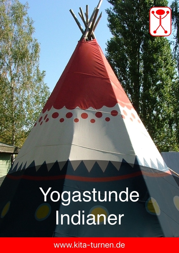 Yogastunde: Indianer