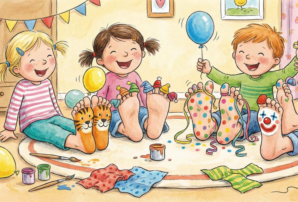 Fasching für die Füße