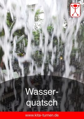Wasserquatsch im Garten