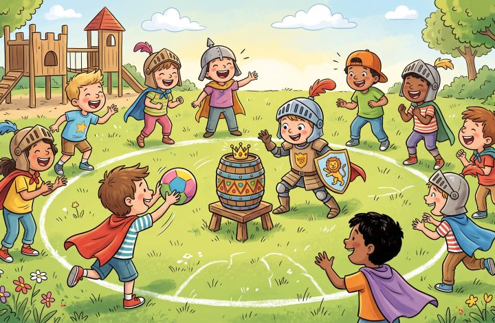 Spannendes Ritter Spiel für Kinder: Der Schatzwächter
