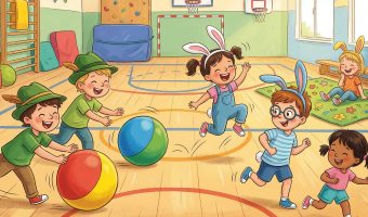Hase und Jäger: Ein sicheres Ballspiel mit Kindern