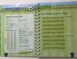 Fussball Tagebuch
