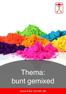 bunt gemixed