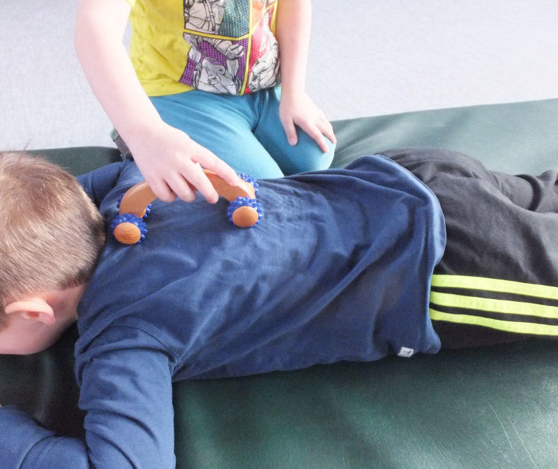 kindgerecht massieren