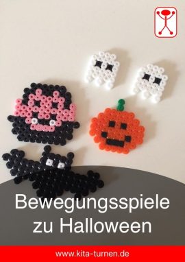Bewegungsspiele zu Halloween