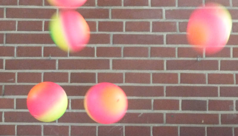 Spiel mit dem Luftballon