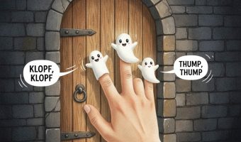 Neues Gespenster-Fingerspiel: "Drei freche Geister"