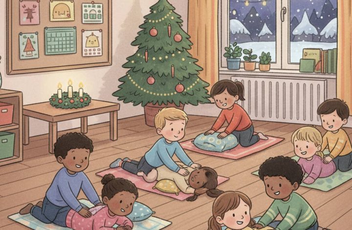Adventsmassage für Kinder
