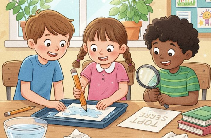 Geheimschrift mit Wasserzeichen