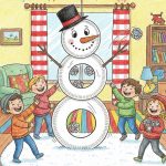 Schneemann Wurfspiel – Bastelspaß mit Bewegungskick