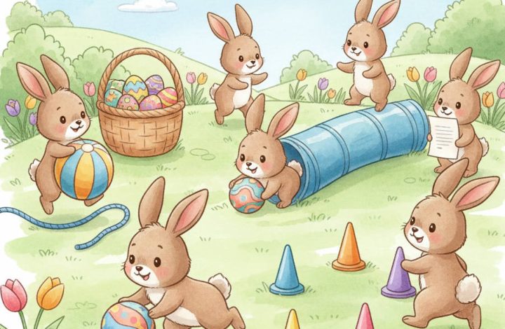 Oster-Bewegungsspiel Kindergarten