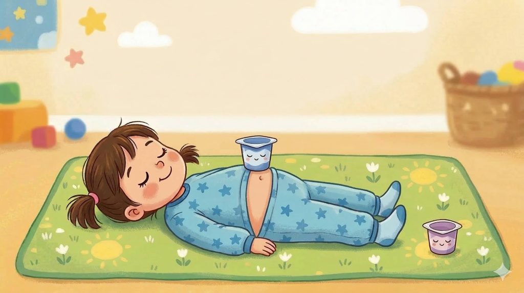 Entspannungsübung für Kinder