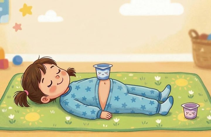 Entspannungsübung für Kinder