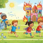 Kindergeburtstag Ritterspiel