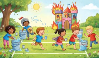 Kindergeburtstag Ritterspiel